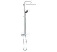 Grohe Vitalio Start 250 Chrome Effect Thermostatic Mixer Multi Head Shower With 2 Heads & 1750M Hose Length