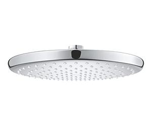 GROHE Vitalio Start 250 Quickfix Head Shower, 250mm Round Shower Head, Water-Saving, Chrome Easy To Install: Fits All Standard Shower Arms 26815000