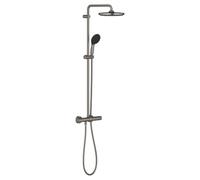 GROHE Vitalio Start 250 Shower System Set, Brushed Anthracite, 26677AL1