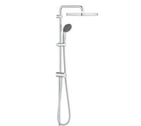 Grohe Vitalio Start System 250 Cube Flex Shower System With Diverter For Wall Mounting