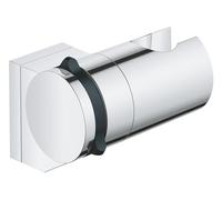 GROHE Vitalio Universal QuickFix Adjustable Wall Holder for Hand Showers, Holding Force Maximum 20 kg, Extra Easy to Fit QuickGlue, Chrome, 26183001
