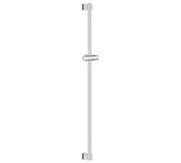 GROHE Vitalio Universal QuickFix - Shower Rail 90 cm (with Wall Holders, Glide Element and Swivel Holder, Holding Force Maximum 20 kg), Extra Easy to Fit QuickGlue, Chrome, 26961001