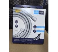Grohe VitalioFlex Comfort TwistStop Smooth Shower Hose 1.75m Chrome 28745002