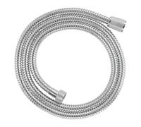 GROHE VitalioFlex Metal - Shower Hose 1.5 m, (Tensile Strength 50 kg, Pressure Resistance Up to 5 Bar, Heat Resistance 70°C, Universal Connection G 1/2'' x 1/2''), Chrome, 22108000