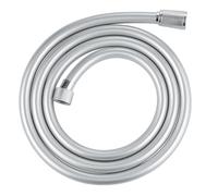 GROHE VitalioFlex Silver TwistStop - Smooth Shower Hose 1.75 m, (Tensile Strength 50 kg, Pressure Resistance Up to 5 Bar, Heat Resistance 70°C, Universal Connection G 1/2'' x 1/2''), Chrome, 27506001