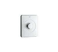 GROHE Wall Plate, Stainless Steel Chrome 43901000
