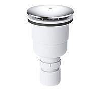 GROHE Waste Set for GROHE Universal Shower Trays, Vertical Outflow, Chrome, Diameter: 115 mm, 4 49533000