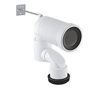 Grohe WC outlet bend 200-250mm vertical Chrome