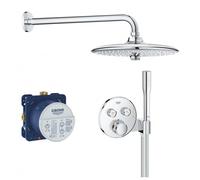 GROHE Grohtherm SmartControl - Shower System Euphoria 260 with Thermostatic Mixer chrome