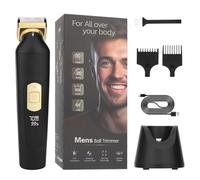 Groin Hair Trimmer Electric Manscape Trimmer for Men Trimmer for Pubic/Body/Groin Grooming Body Groomer