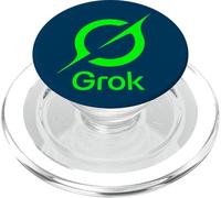 Grok AI - All-Knowing, Wise & Witty Artificial Intelligence PopSockets PopGrip for MagSafe