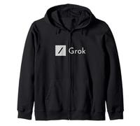Grok AI - Artificial Intelligence for Software Programmers Zip Hoodie