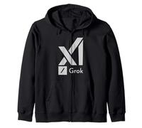 Grok AI - Artificial Intelligence, Machine Learning Software Zip Hoodie