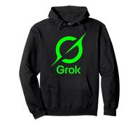 Grok AI - Artificial Intelligence of Knowledge and Laughter Pullover Hoodie