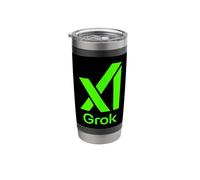 Grok AI - Artificial Intelligence to Understand the Universe Stainless Steel Insulated Tumbler