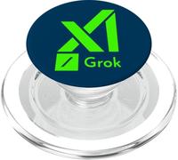 Grok AI - Funny and Wise Artificial Intelligence Software PopSockets PopGrip for MagSafe