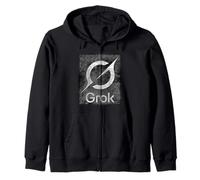 Grok AI - Improve Research for Scientists with Data Analysis Zip Hoodie