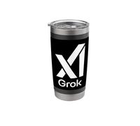 Grok AI - World's Funniest Artificial Intelligence Software Stainless Steel Insulated Tumbler