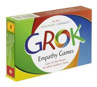 GROK Conversation Cards & Empathy Games - 20 Games to Teach Empathy, Emotional Intelligence, & SEL Skills for Families, Classrooms & Couples