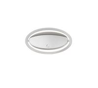 Grok Ely Paret - LED Flush Wall Light White Touch dimmer 1125lm 3000K