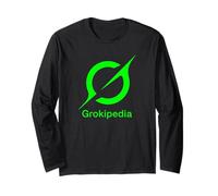Grokipedia - AI-Powered Galactic Knowledge Sharing Community Long Sleeve T-Shirt