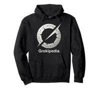 Grokipedia, AI-Powered Galactic Learning & Knowledge Network Pullover Hoodie
