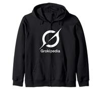 Grokipedia - Your AI-Powered Unbiased Intelligence Platform Zip Hoodie