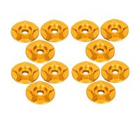 GROM Fairing Garnish Side Panel Cover CNC Full Set Motorbike 12X Colored Verge Washers Compatible With GROM125 MSX125 2022-2024(Gold)