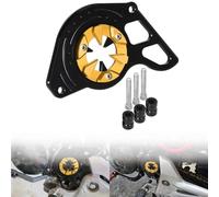 GROM Front Sprocket Chain Guard Compatible With GROM MSX125 125SF 2013-2023 Motorbike CNC Left Engine Chains Cover(Gold)