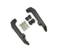 Grom Rear Grab Bars Handle Compatible with MSX125 Grom125 2021-2025 Aluminium MSX 125 Passenger Seat Handlebar Armrest Motorbike(Black)