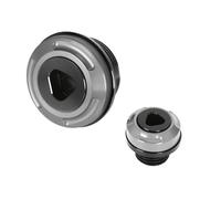 GROM125 CNC Engine Crankcase Cover Plugs Compatible with MONKEY 125 GROM CT125 DAX 125 ST125 Titanium