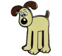 Gromit Character Pin Badge