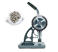 Grommet Press Machine Semi-Automatic with 1000 Grommets for Banners, Posters, PVC Cloth, Leather - Heavy Duty for Easy Installation and Professional Results