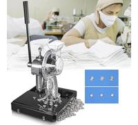 Grommet Punching and Setting Machine, Semi-Automatic Tool for Banners, Heavy-Duty Fabric, Easy Operation, Ideal for Home or Commercial Use, Convenient Design