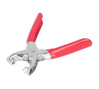 Grommet Tool Kit, Grommet Pliers Punch Kits Grommet Hand Press Machine with 100 Pcs 4mm Grommets for Canvas, Tarps, Eyelets, Fabric