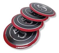 GRONGU 135mm Hub Centre Caps, Car Tyre Protect Exterior Decoration Accessories, For Abarth 500 595 695 Coppa Coppone