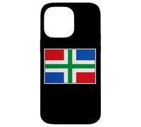 GRONINGEN PROVINCIAL FLAG NETHERLANDS HOLLAND DUTCH Case for iPhone 14 Pro Max