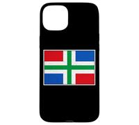 GRONINGEN PROVINCIAL FLAG NETHERLANDS HOLLAND DUTCH Case for iPhone 15 Plus