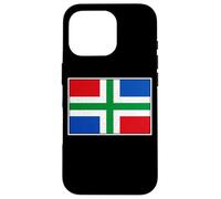 GRONINGEN PROVINCIAL FLAG NETHERLANDS HOLLAND DUTCH Case for iPhone 16 Pro