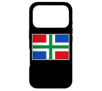 GRONINGEN PROVINCIAL FLAG NETHERLANDS HOLLAND DUTCH Case for iPhone 17 Pro
