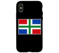 GRONINGEN PROVINCIAL FLAG NETHERLANDS HOLLAND DUTCH Case for iPhone X/XS
