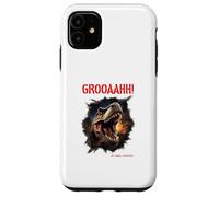 GROOAAHH! Dangerous like a Dino Danger Dinosaur T. Rex Case for iPhone 11
