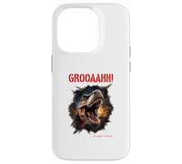 GROOAAHH! Dangerous like a Dino Danger Dinosaur T. Rex Case for iPhone 14 Pro