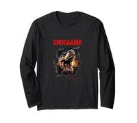 GROOAAHH! Dangerous Like a Dino Danger Dinosaur T. Rex Long Sleeve T-Shirt