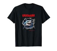 GROOAAHH! Dangerous Like a Shark Danger in The Sea Shark Alarm T-Shirt