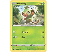 Grookey 011/202 Holo Alt Art Pokemon Card (Sword & Shield) + 1x TitanCards® Toploader