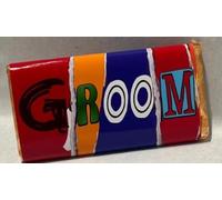 Groom, Bridal party thank you, Novelty, funny, themed Chocolate Bar gift. Friends, family and work colleague. (One Size, Mint Chocolate)
