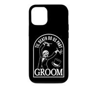 Groom Bride Til Death Do Us Part Skeleton Halloween Matching Case for iPhone 12/12 Pro