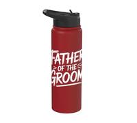 Groom Father of The Groom Wedding Marriage Stainless Steel Insulated Water Bottle