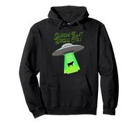 Groom Lake Social Club UFO Alien Abduction Meme Pullover Hoodie